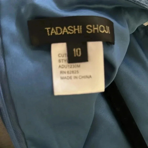 Tadashi Shoji Contour Panel Embroidered Lace Cocktail Dress size 10 - Picture 4 of 5
